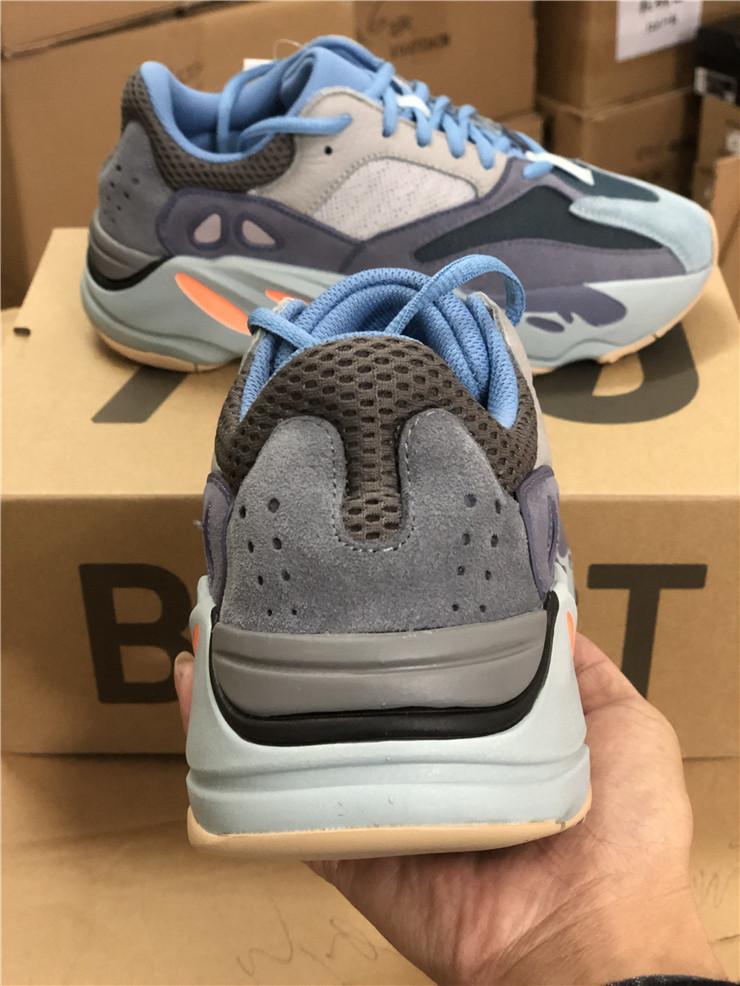 PK God yeezy 700 Carbon Blue retail materials ready to ship